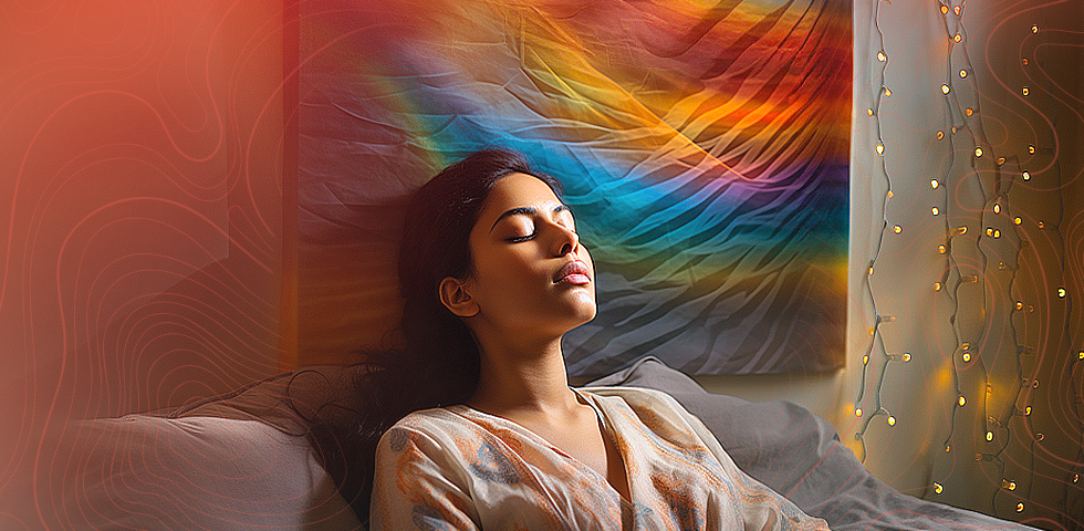 How does the Evolv28 device help with better sleep?